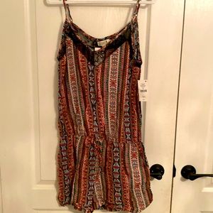 Molly Bracken Star Ladies Woven Jumpsuit
